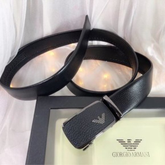 Armani automatic buckle belt belt ➕ wallet - Picture 4 of 6